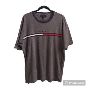 TOMMY HILFIGER Tino Classic Logo Short Sleeve Dark Gray T-shirt